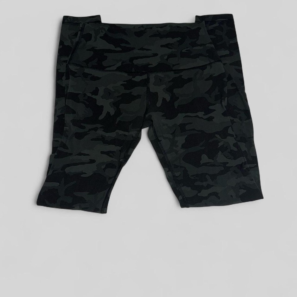 lululemon athletica Black Camo High-Rise Leggings